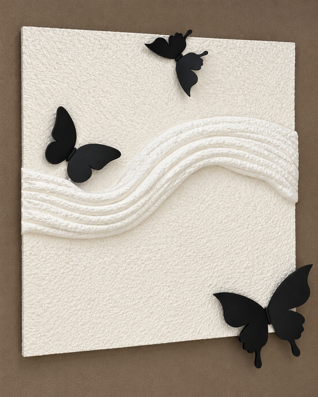 Flight of Butterflies & Butterfly Journey Shadow Box for Wall Decoration & Wall Art - Set of 2