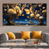 Floral Night Fantasy Canvas Paintings