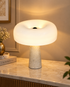 Nova Dome Designer Table Lamp for Home & Home Decoration Items  - Big (Italian Designer Collection)