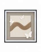 Flight of Butterflies & Butterfly Journey Shadow Box for Wall Decoration & Wall Art - Set of 2