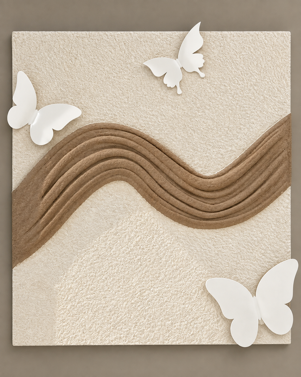 Flight of Butterflies & Butterfly Journey Shadow Box for Wall Decoration & Wall Art - Set of 2