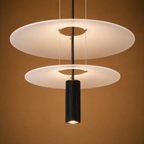 Lumivera Ceiling Light For Home & Home Decoration Item - Black (Italian Designer Collection)