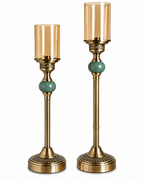 Luxe Symphony Candle Stand For Home & Item for Home Decoration - Set of 2