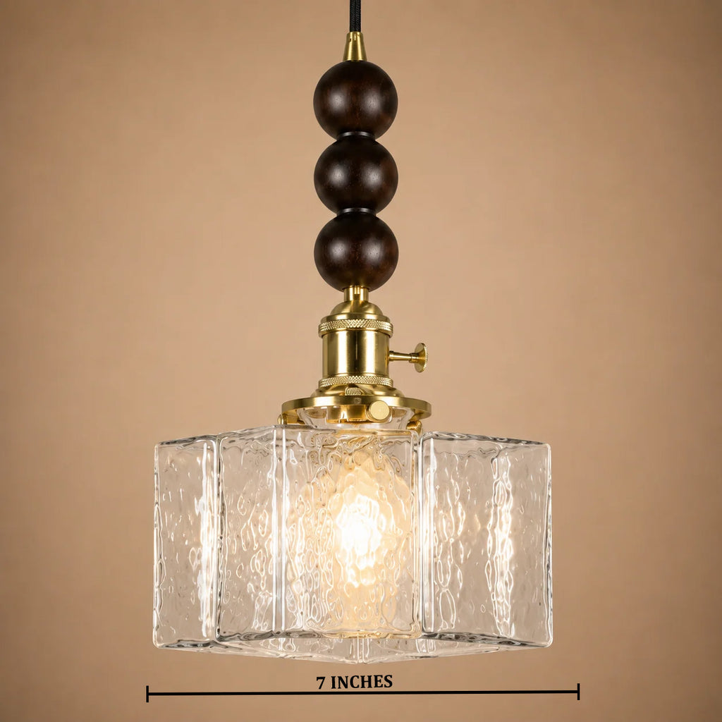 River Stone Pendant Light For Home  & Item  for Home Decoration - White