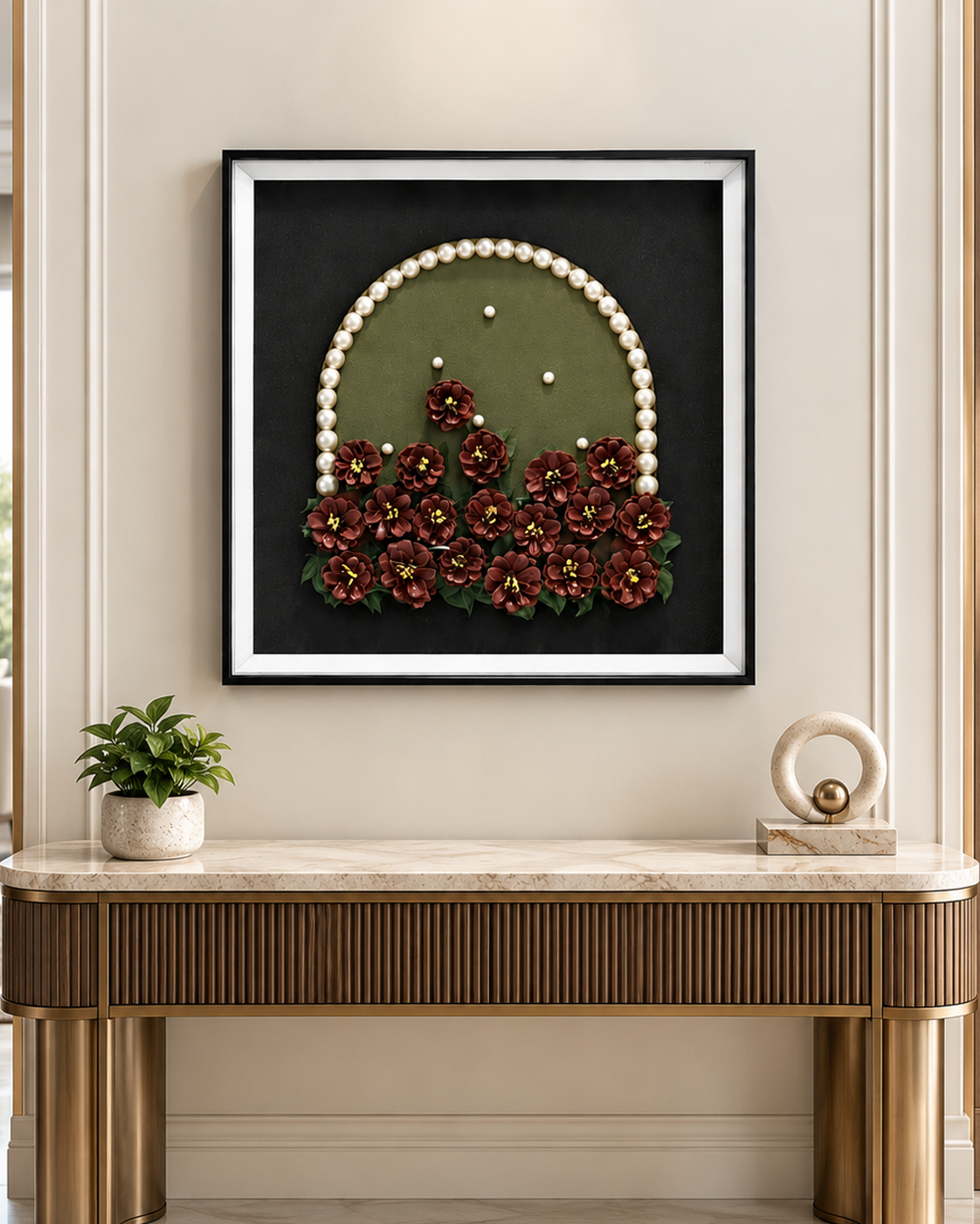 Pearl Garden Shadow Box and Wall decoration item