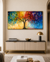 Colors of Life Crystal Glass Wall Painting For Home Décor