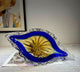 Blue Horizon Charm Handblown Glass Vase & Decorative showpiece