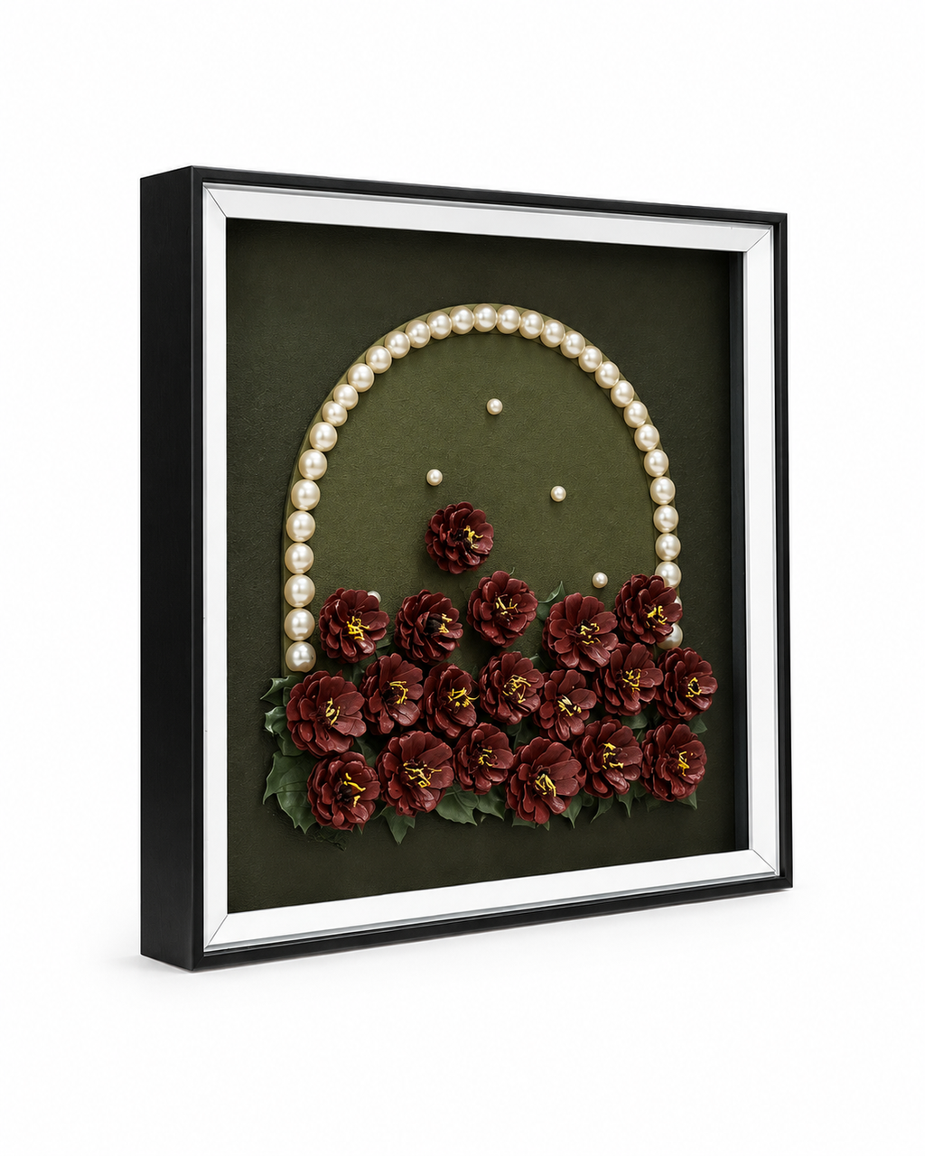 Pearl Garden & Pearl Blossom Shadow Box and Wall decoration item