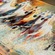 Seven Running Horses Whisper in the Wind Crystal Glass Painting for Wall Art - Medium