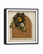 Pearl Blossom Shadow Box and Wall decoration item
