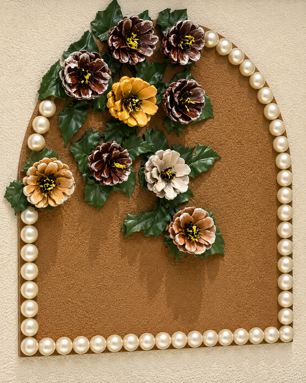 Pearl Blossom Shadow Box and Wall decoration item