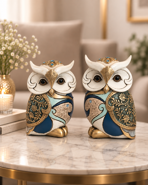 Noble Night Owls Home Decoration Showpiece & Items for Room Decoration