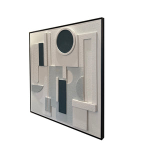 Urban Tranquility Modern Wall Art (40 x 40 Inches)
