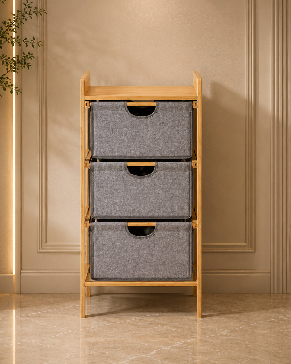 Elora Laundry Hamper for Bathroom