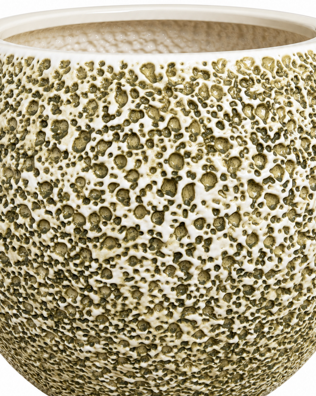 Lunar Texture Indoor Planters For Home - Green