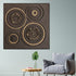 Cosmic Circles Modern Wall Art (40 x 40 Inches)