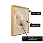 Butterfly Garden Shadow Box and Wall decoration item