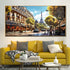The Eiffel Street Crystal Glass Framed Wall Paintings For Home & Wall Decoration items