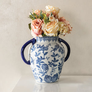 Royal Azure Botanica Vase & Items for Room Decoration