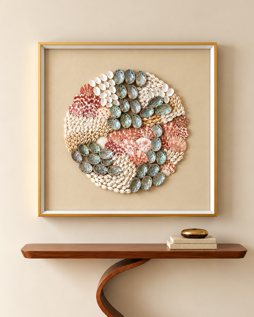 Ocean Ensemble Shadow Box Home Decoration Item