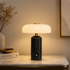 Heritage Nest Designer Table Lamps for Home - Black (Italian Designer Collection)