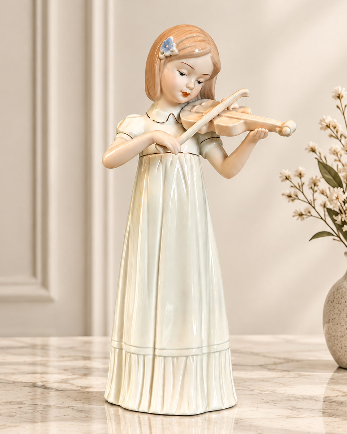 Melodic Muse Home Decoration Showpiece