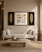 A Sea of Illusions & Golden Glittered Shadow Box Set of 3