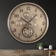 Infinity Dial Luxury Antique Wall Clock For Living Room With Moving Gear Mechanism Buy Wall Clock Online - Medium (Steel Body)