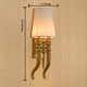 Arcadia Triform Wall Lamp for living Room