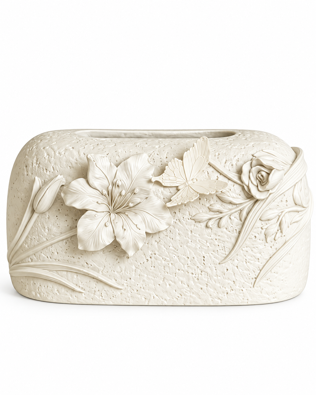 Floral Grace Tissue Holder For Home & Item for Table Decoration