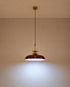 Cobalt Halo Hanging Light For Living Room & Home Decoration item - Red