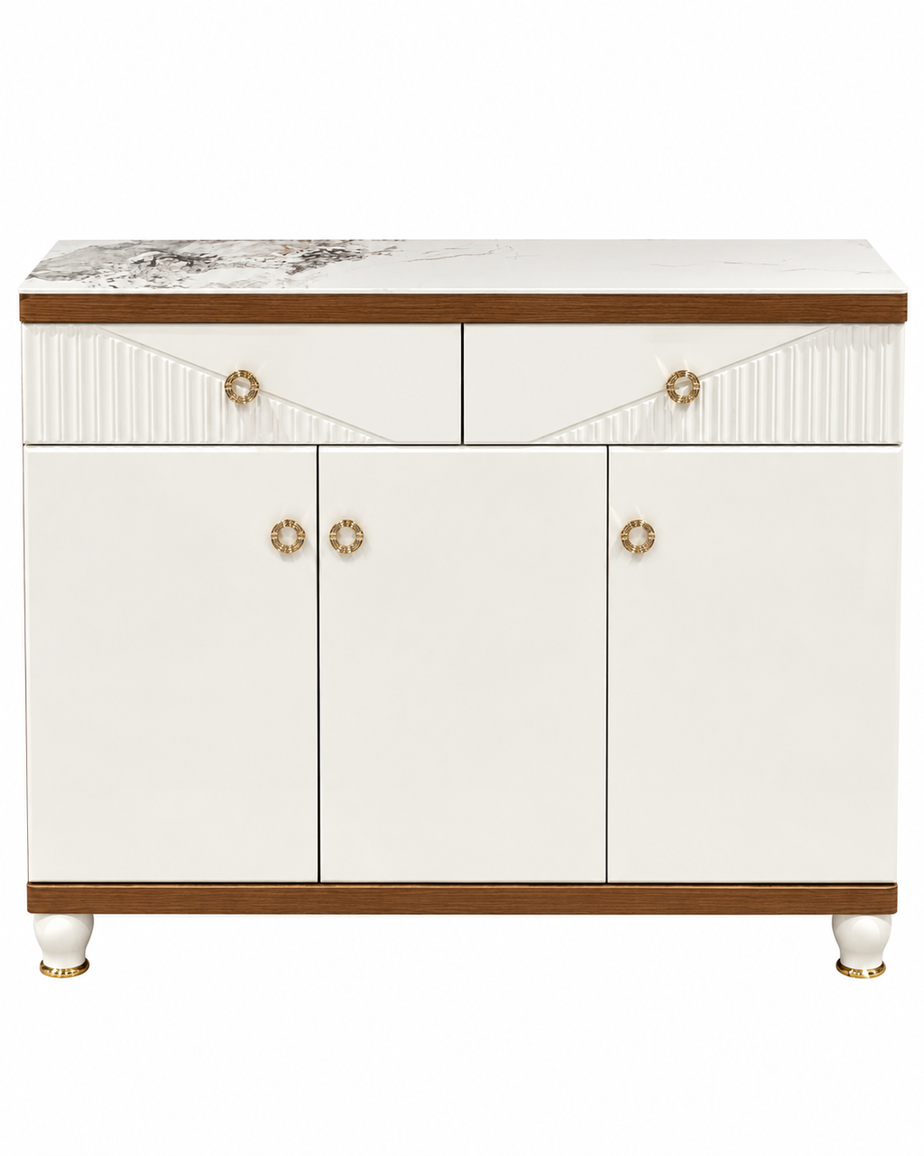 Elysian Storage Cabinet and Console Table For Home & Crockery Storage Cabinet / Crockery Unit