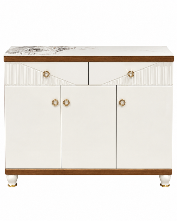 Elysian Storage Cabinet and Console Table For Home & Crockery Storage Cabinet / Crockery Unit