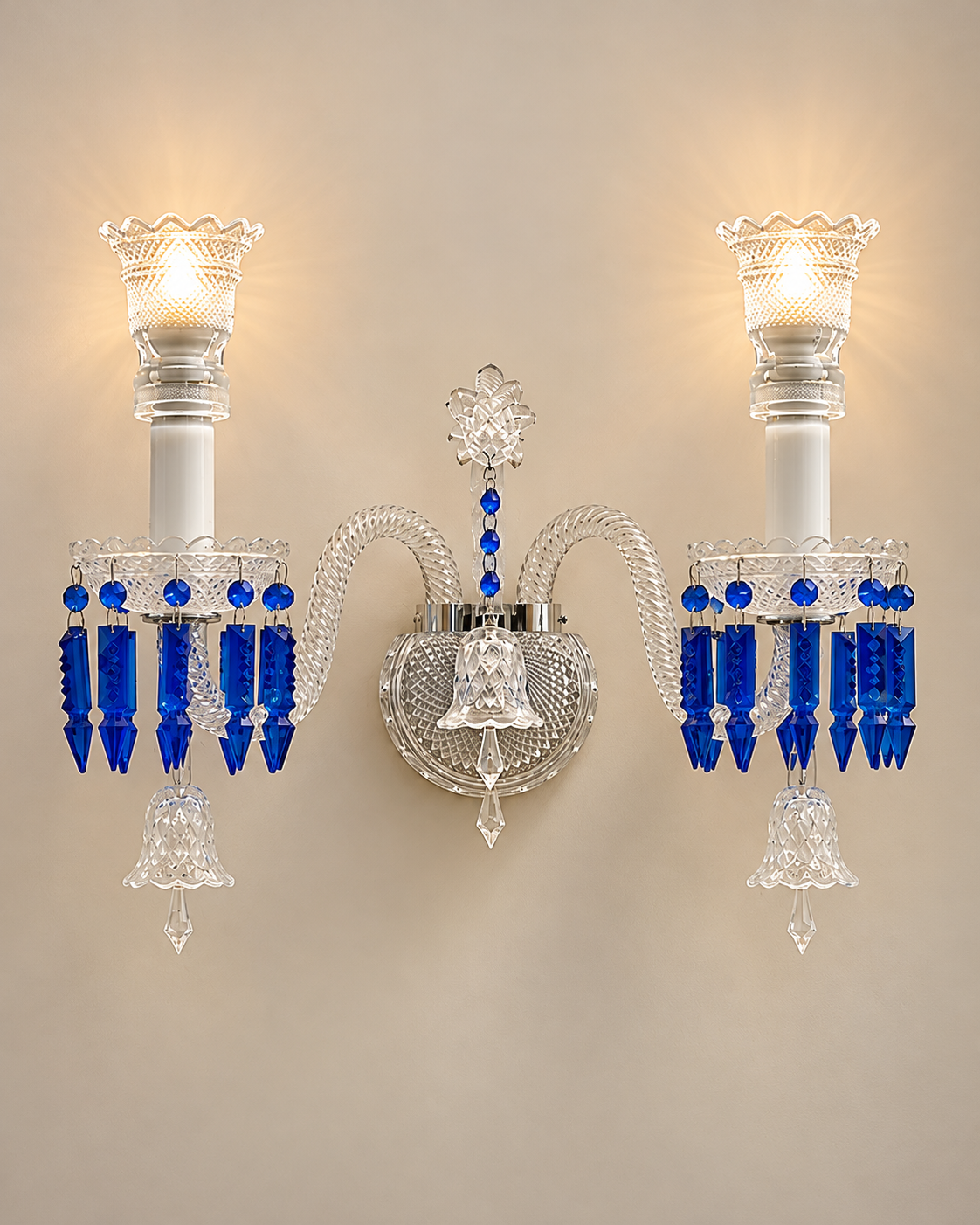Orlencia Crown Wall Lights For Home & Item for Wall Decoration - Blue