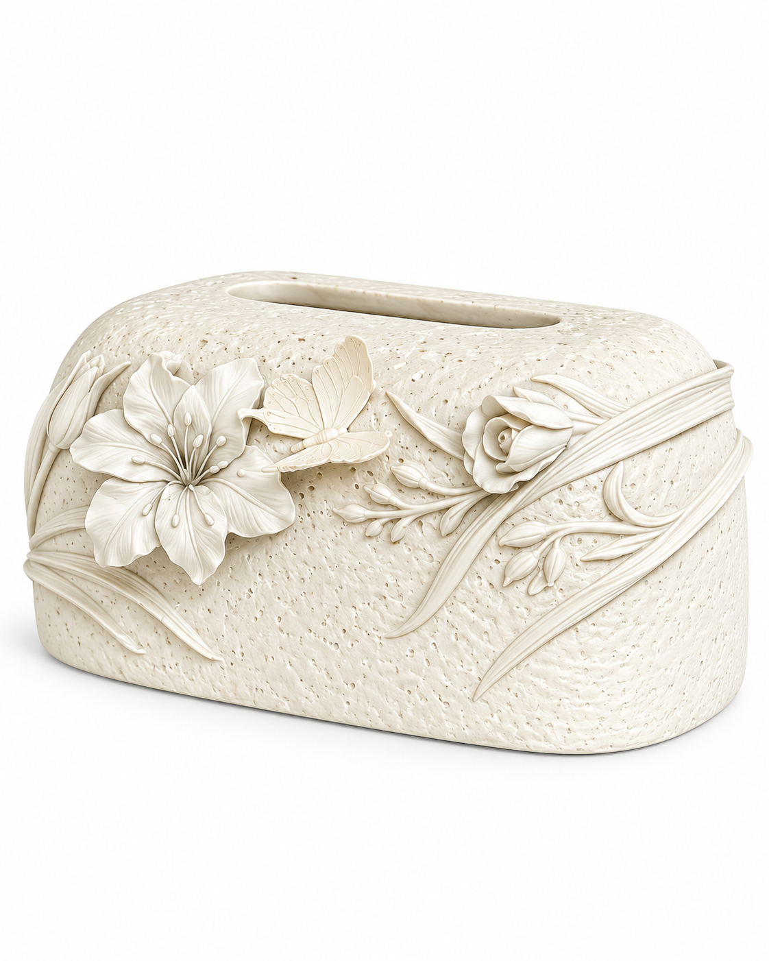 Floral Grace Tissue Holder For Home & Item for Table Decoration