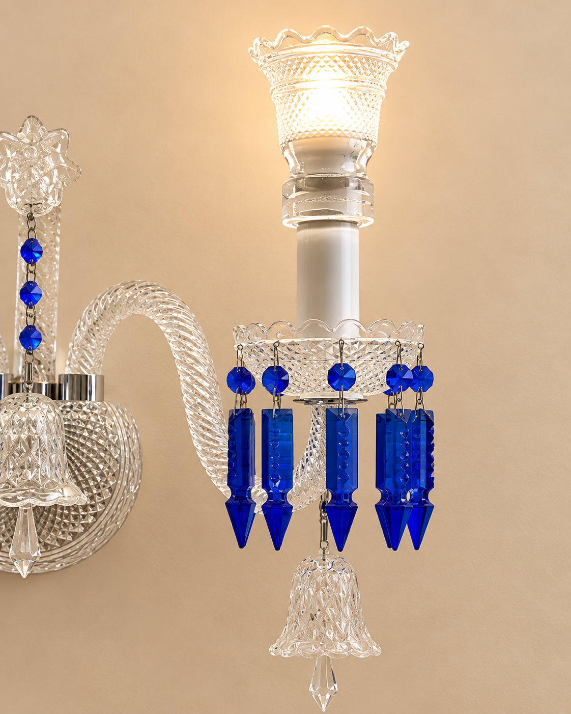 Orlencia Crown Wall Lights For Home & Item for Wall Decoration - Blue