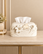 Floral Grace Tissue Holder For Home & Item for Table Decoration