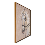 White Horse Majesty 100% Hand Painted Wall Painting for Home