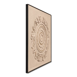 Whispering Meridian Modern Wall Art (40 x 40 Inches)