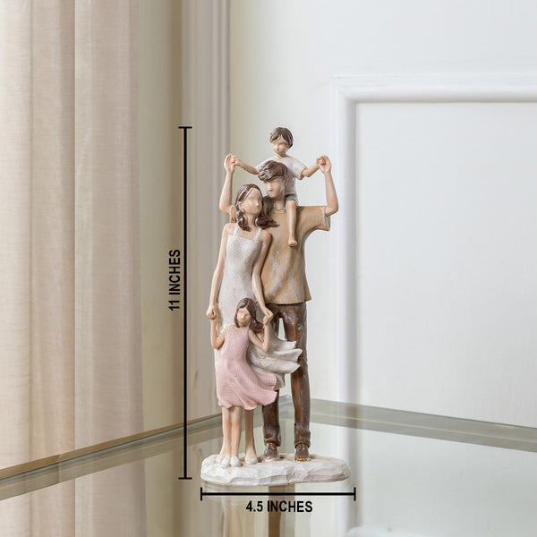 Forever Family Moment Home Decoration Showpiece & Table Decorative Showpiece