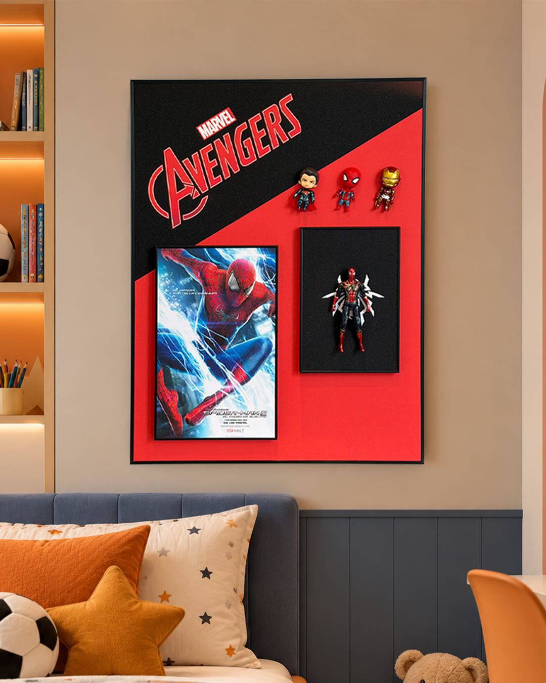 Avengers Legacy Pop Art Shadow Box & Wall Decoration Item