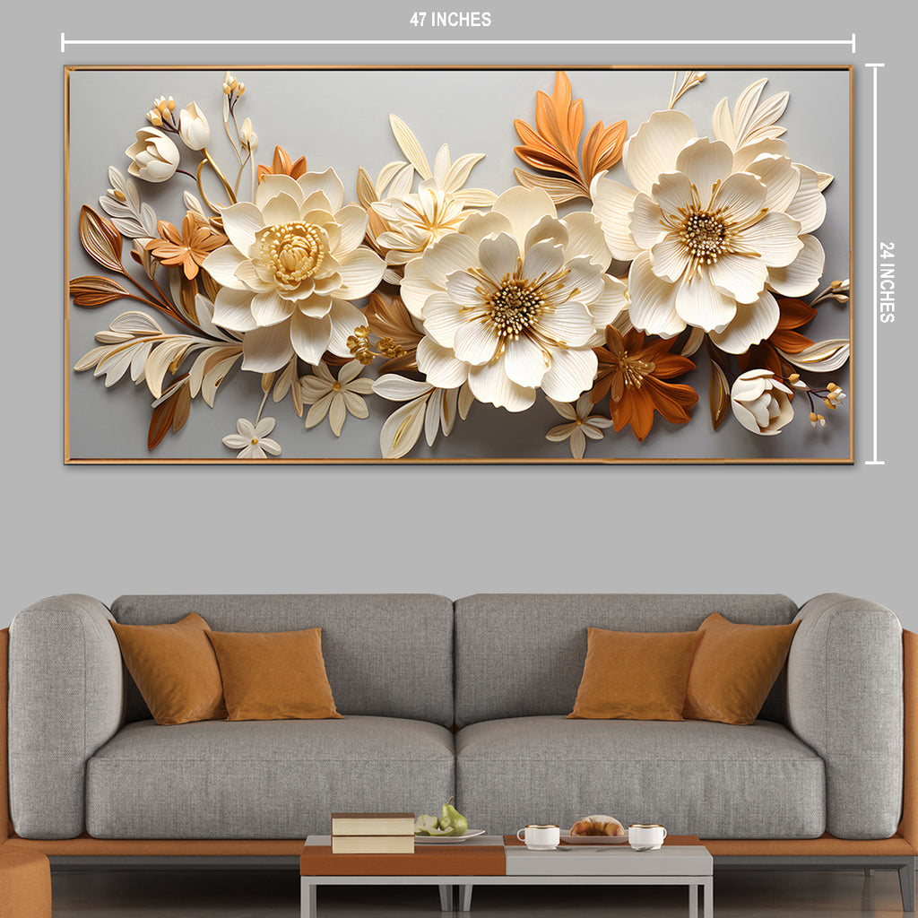 Floral Whisper Canvas Wall Art
