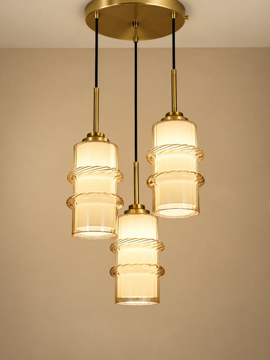Radiant Cylinder Hanging Light for Home & Item for Home Decoration