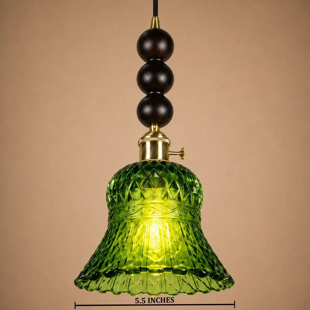 Morning Bloom Pendant Light For Home  & Item  for Home Decoration  - Green