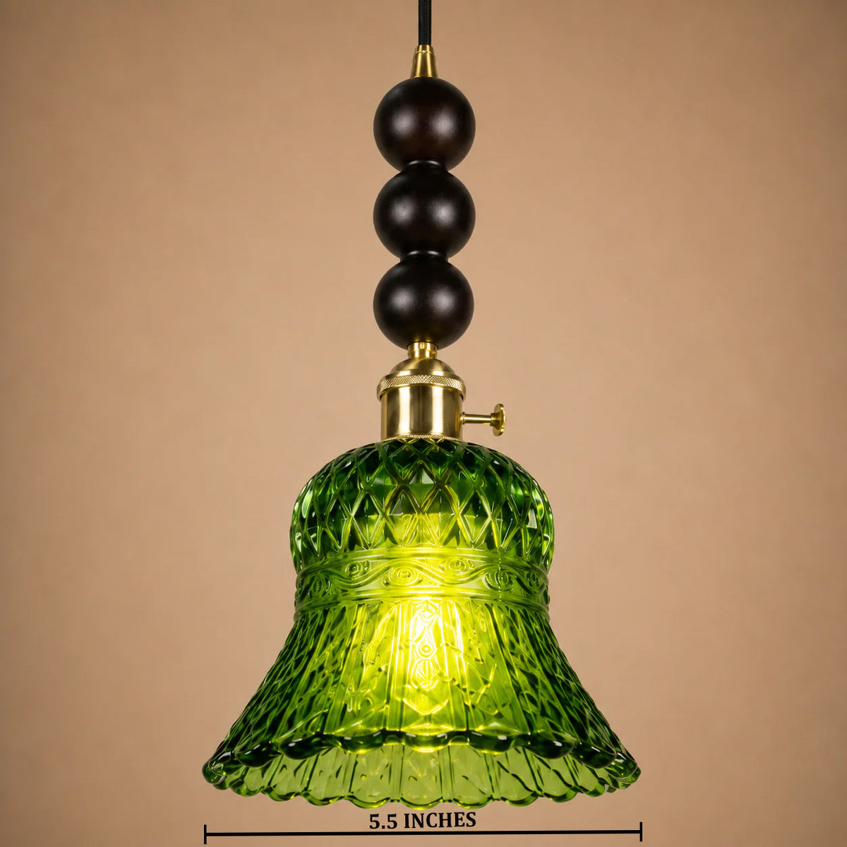 Morning Bloom Pendant Light For Home  & Item  for Home Decoration  - Green