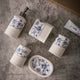 Heritage Botanica ceramic bathroom accessory set
