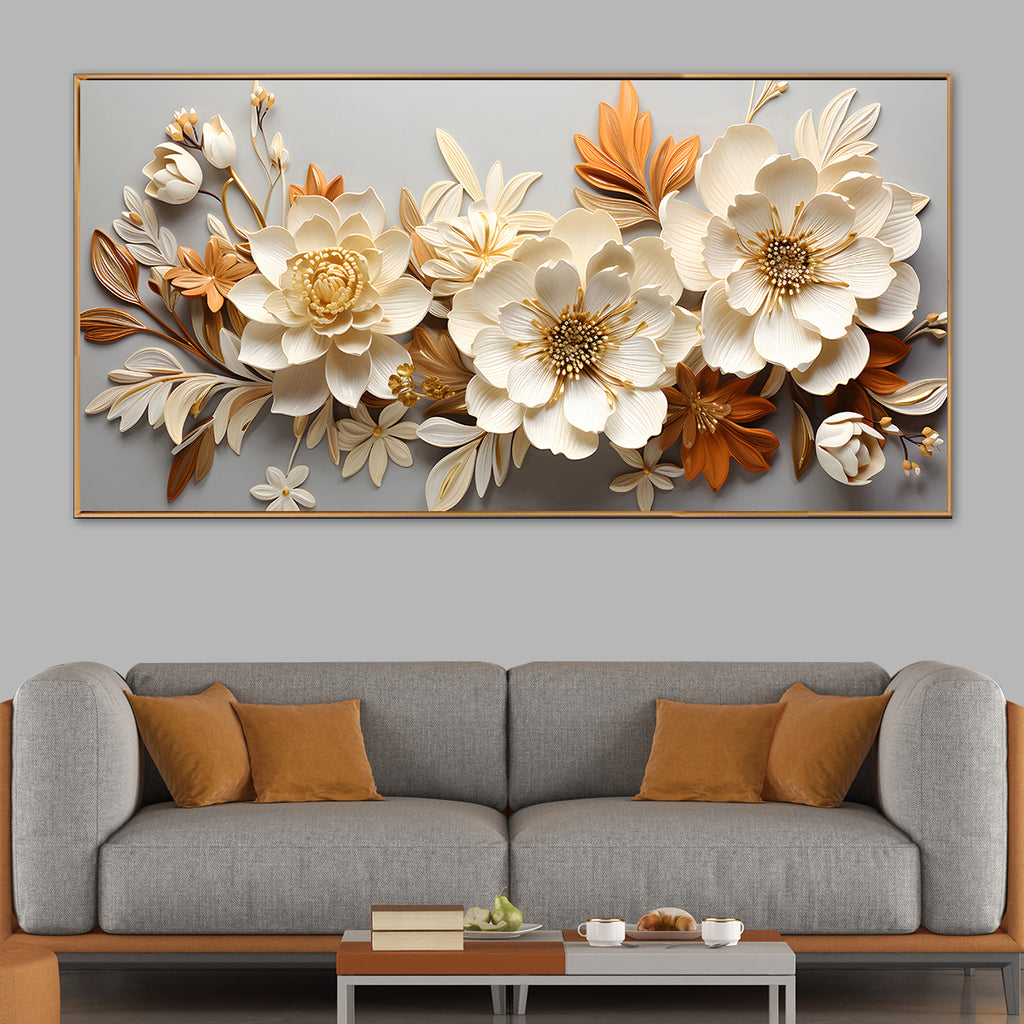 Floral Whisper Canvas Wall Art