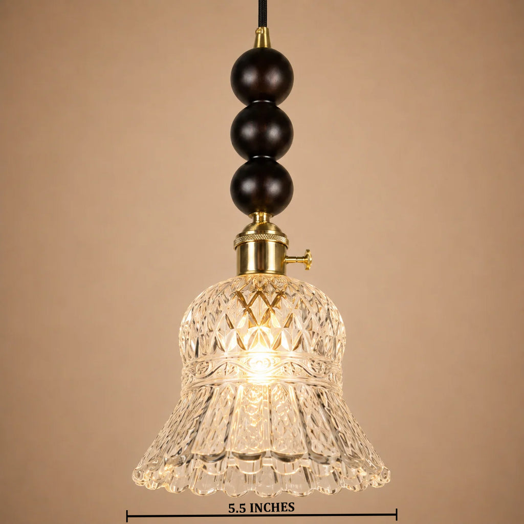 Morning Bloom Pendant Light For Home  & Item  for Home Decoration  - White