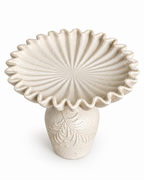 Floral Crest Decorative Bowl & Item for Home Deocoration - Grey