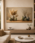 The Botanical Collection Crystal Glass Art Wall Painting For Home Décor